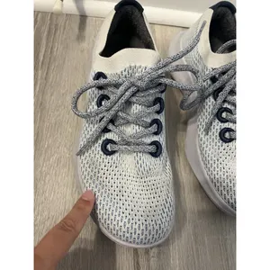 ALLBIRDS Tree Dasher Running Shoes White/Blue Women's 9‎ thumbnail 3