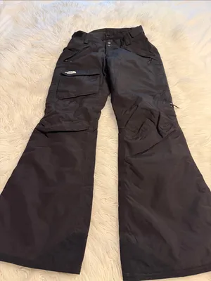 The North Face Black Ski Snow Pants size SP inseam 30” lots of pockets thumbnail 10