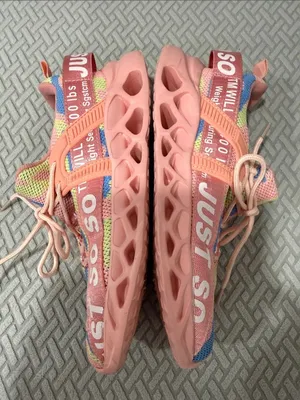 Just So So Women's Pink Camouflage Lace Up Tennis Shoes Size EU 39 thumbnail 11