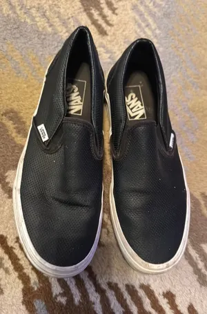 Vans Slip-On Black Leather thumbnail 1