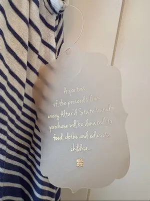 NWT M Altar'd State blue & White Striped Tank sleeveless and flowy dress or top thumbnail 5