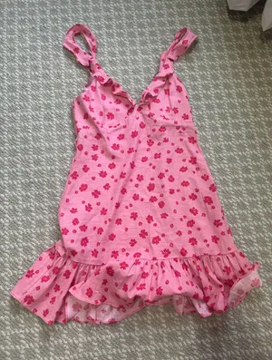 ZARA Pink Dress thumbnail 1