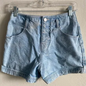 BDG No Waistband High Rise Denim Short thumbnail 5