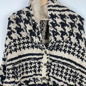 Free People Cropped oversized Cardigan thumbnail 6