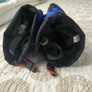 North Face Kids Montana Ski Mitts 7 L Mittens DryVent Winter Gloves Blue Black thumbnail 4