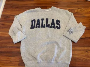 Dallas crewneck Gray Size M thumbnail 1