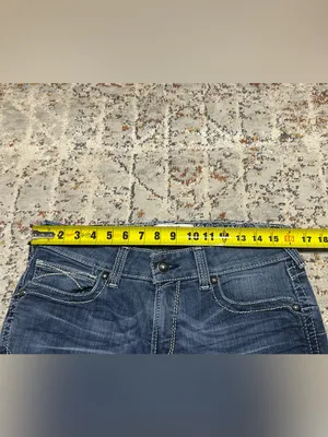 Ariat R.E.A.L. Straight leg Western Cowgirl Jeans size 31R thumbnail 5