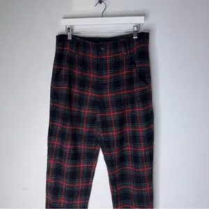 Pendleton Wool Plaid‎ Straight Leg Pants Size 12 Made In The USA thumbnail 3