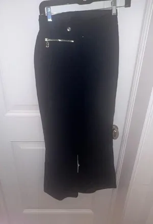 Bogner Womens Ankle Zip Leg Ski Snowboard Pant Black Zipper thumbnail 1