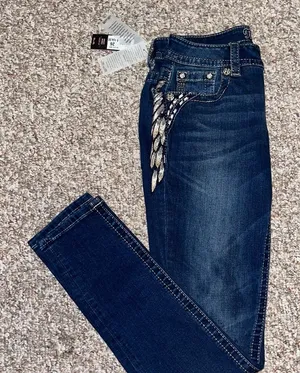 COPY - COPY - NWT miss me jeans 26 thumbnail 1