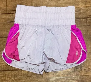 Free people movement the way home color block shorts thumbnail 1