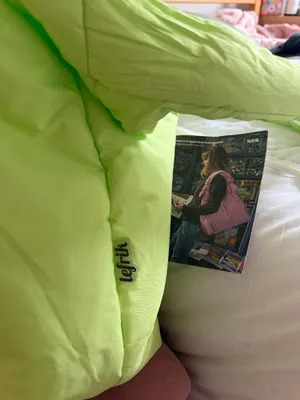Lefrik - Biwa Puffy Bag Lime thumbnail 6
