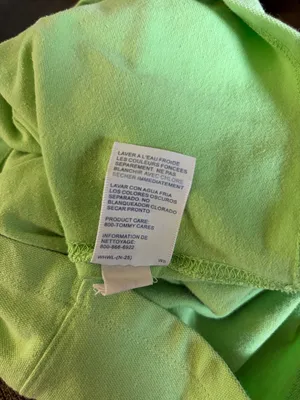 VTG Tommy Hilfiger Green Polo Dress S Preppy Tennis Yacht Club Resort Vacation thumbnail 13