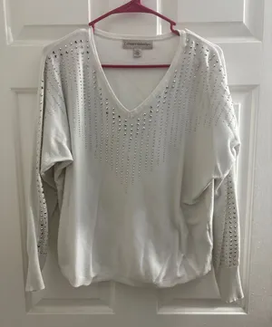Sweater White Size L thumbnail 1