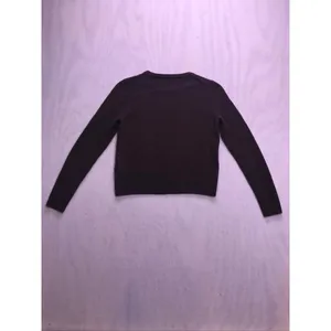 Zara Wool Crewneck Sweater Womens Small Brown Ribbed Knit Pullover‎ thumbnail 7