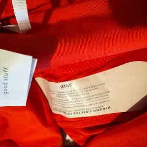 NWT Aerie Wide Rib Cut Out Ring One Piece Swimsuit‎ Red L Monokini thumbnail 8