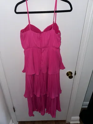 Lulus Hot Pink Dress thumbnail 2