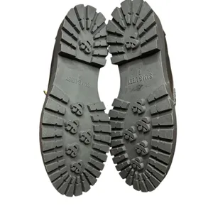 Sam & Libby Shoes Womens Size 8 Black Chain Loafer Platform‎ Lug Sole Flats thumbnail 8