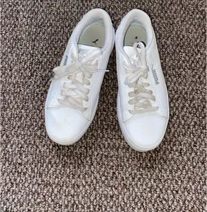 Puma White Platform Sneakers thumbnail 2