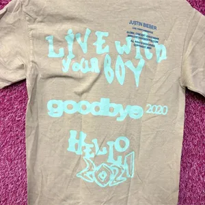 Justin Bieber Live With Your Boy New Years Eve Virtual Concert Tee Small thumbnail 2