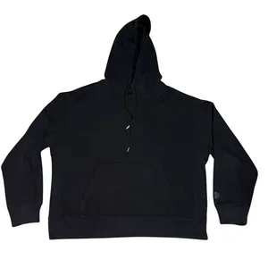 Victoria's Secret Pink Premium Fleece Oversized Hoodie Relaxed Pullover Black L thumbnail 3