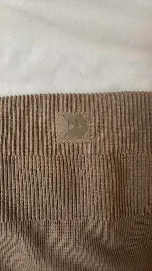 All in Motion Brown Ribbed Leggings thumbnail 3