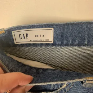 GAP size 26 2 maxi denim skirt womans casual ankle jean preppy mom thumbnail 3