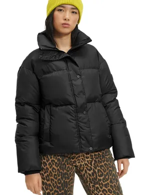 UGG Vickie Black Puffer Jacket Size XS thumbnail 1