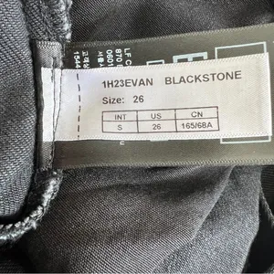 Ba&Sh Evan Straight Leg in Blackstone Jeans 26 thumbnail 11