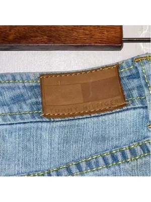 Tommy Hilfiger Y2K Low Rise Lace Trim Denim Mini Skirt Size 4 thumbnail 5