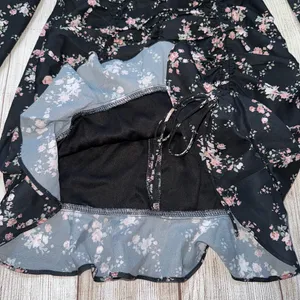 Black Ruched Dress thumbnail 6