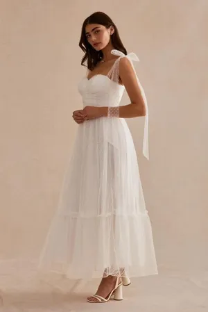 Birdy Grey White Dress thumbnail 1