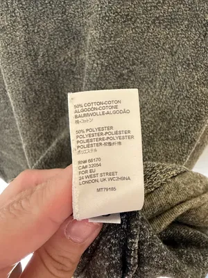 Free people Movement Washed Olive Green Crew Pullover thumbnail 6