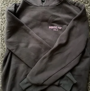 Dark Grey White Fox Boutique Hoodie thumbnail 3