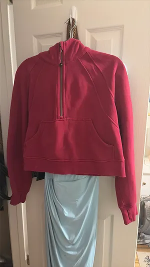 Lululemon Scuba Half-Zip Hoodie Cropped thumbnail 6