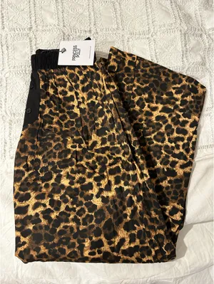 Princess Polly, leopard print boxer pants thumbnail 3