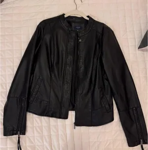 Kaari Blue Jacket Leather thumbnail 1