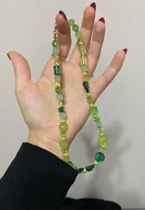 Urban Outfitters green necklace y2k thumbnail 2