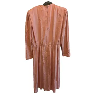 Vintage Jessica Howard by Mitchell Rodbell Pink Cotton Maxi Dress Cottagecore L‎ thumbnail 2