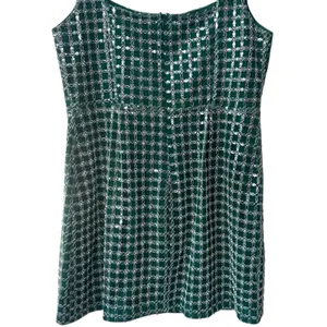 Altar'd State Mateo Mini Dress Green Sequin Wedding Guest‎ Event Feminine XL thumbnail 8