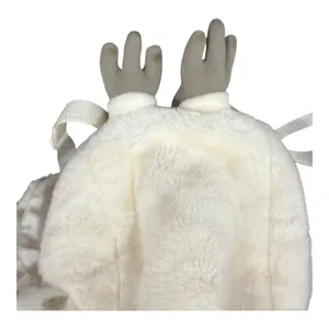 Universal Studios Wizarding World Harry Potter Hedwig Owl Plush Backpack White thumbnail 2