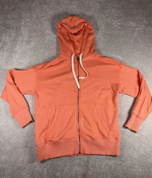 Aerie Down-To-Earth Full Zip Hoodie prach Small Oversized thumbnail 1