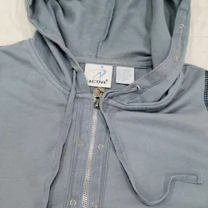 Set Active Y2K Blue Zip‎ Up Hoodie Size Large thumbnail 7