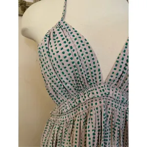 The Reset By Jane Pink Strappy Ruffle Mini Dress S NEW thumbnail 2