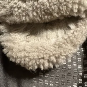 UGG Cozy Cream Fuzzy Slippers very worn as shown still wearable Women’s size 7 thumbnail 3