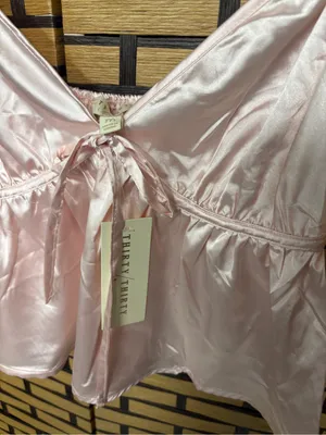 Thirty thirty pink satin cami size medium thumbnail 3