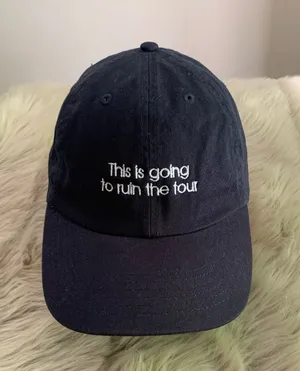 This is going to ruin the tour dad hat thumbnail 1