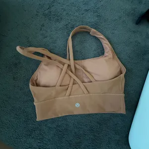 lululemon athletica Tan Sports Bra thumbnail 2