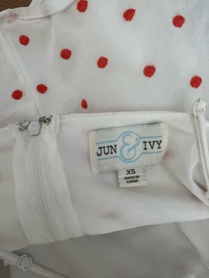 Jun & Ivy Polka Dot Tank Top thumbnail 4