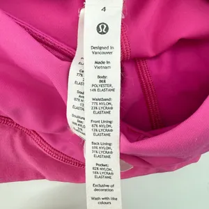 Lululemon Pace Rival Skirt Skort Tall Sonic Pink Size 4 Pickleball Tennis W8AADT thumbnail 6